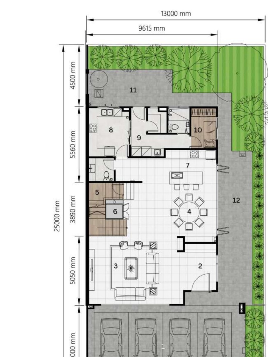 Ground Floor Plan — Royal Richmond Residences