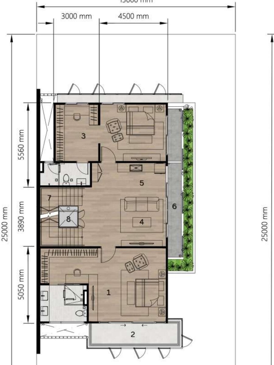 Second Floor Plan — Royal Richmond Residences