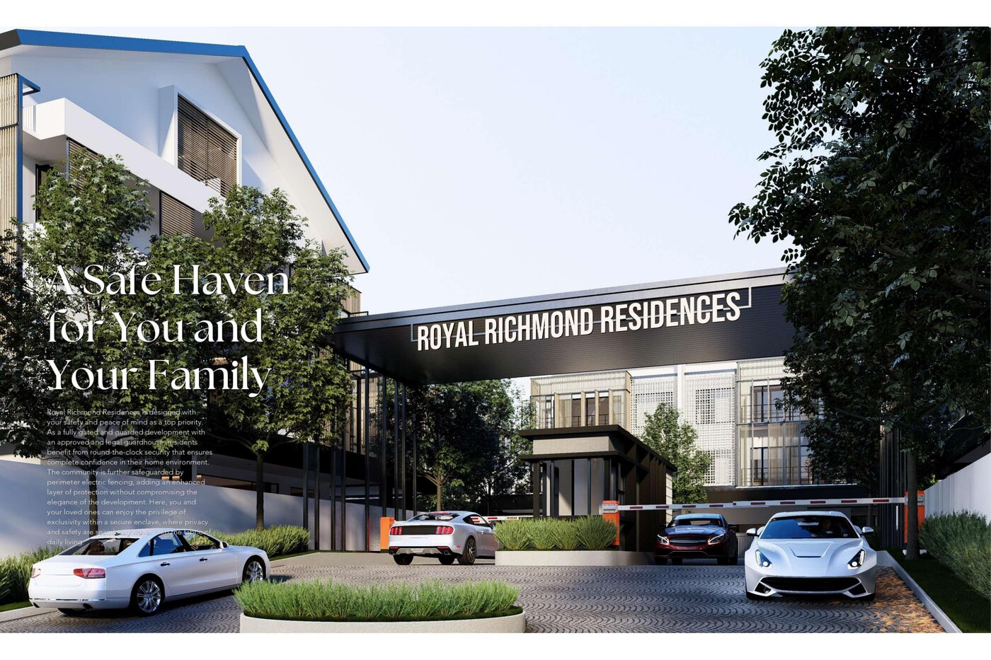 Royal Richmond Residences — Entrance Gate
