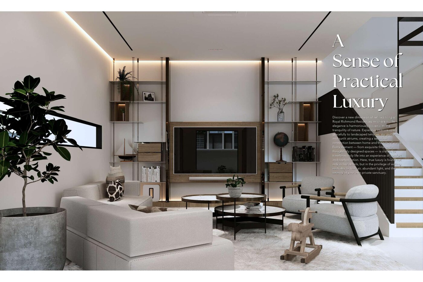 Royal Richmond Residences — Living Room