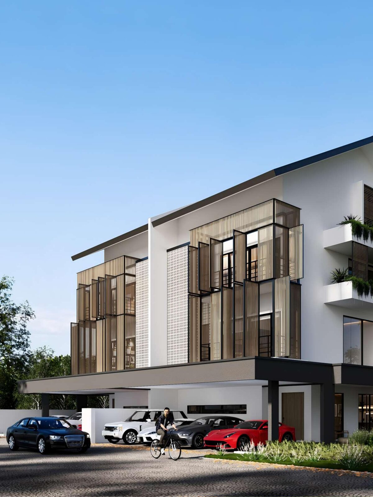 Royal Richmond Residences — Car Porch